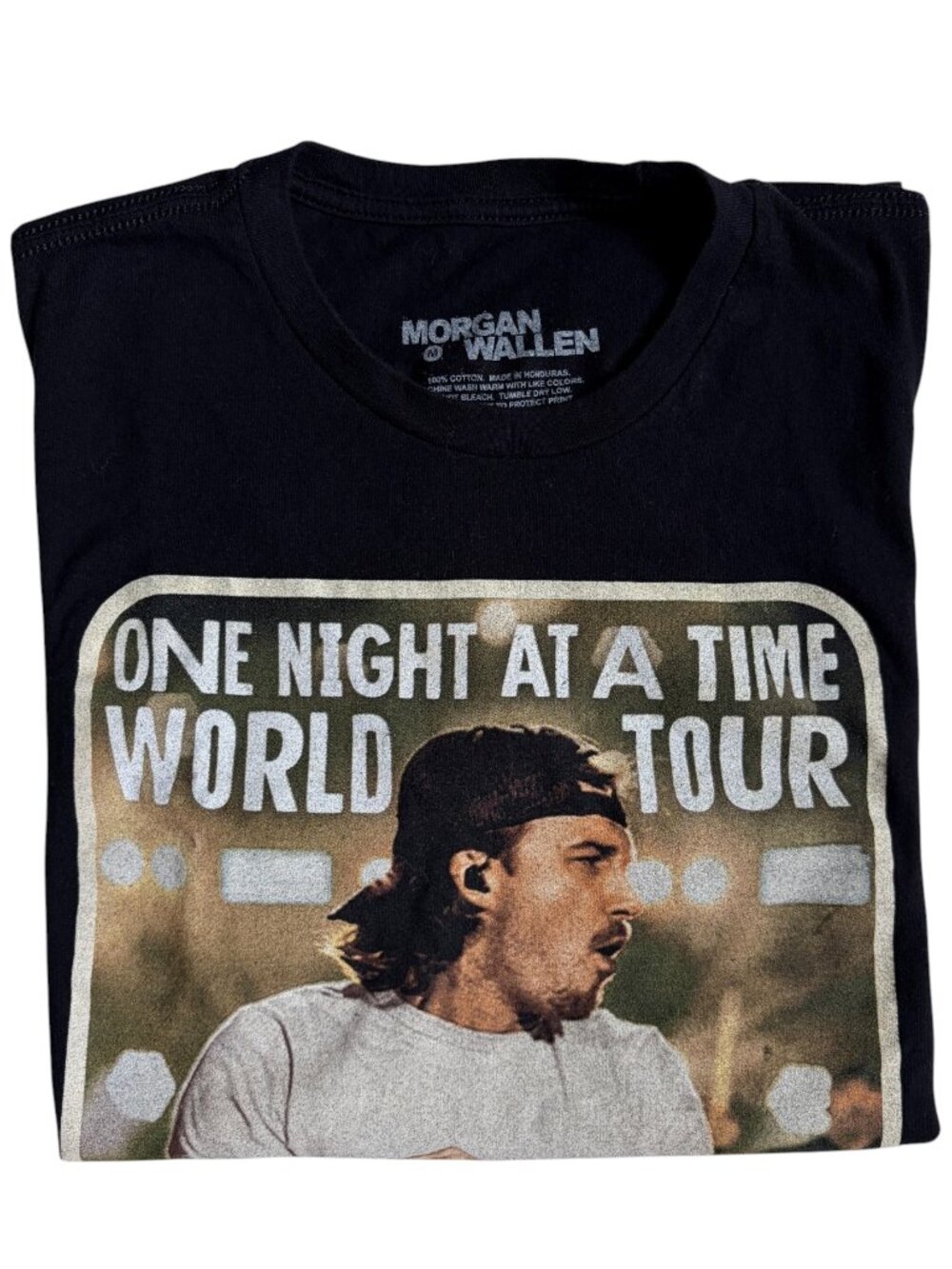 Morgan Wallen "One Night At A Time World Tour" T-Shirt (Black) - M